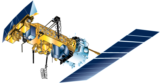 Weather Satellite Png Transparent Images - Weather Satellite Png (588x349), Png Download