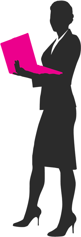 Silhouette Of Man - Communication Clipart Background (316x800), Png Download