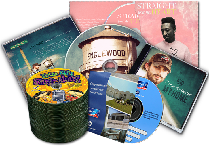 Printed Disc Packaging - Compact Disc (726x508), Png Download