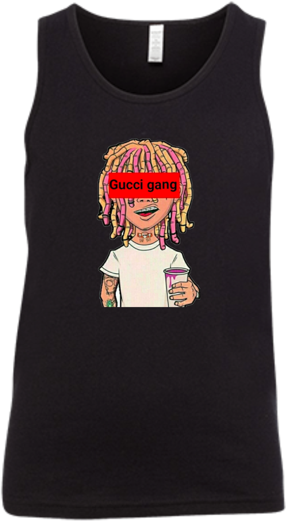 Lil Pump Gucci Gang Youth Jersey Tank T-shirts - Lil Pump - Esskeetit Box Logo Basic Tees (1024x1024), Png Download