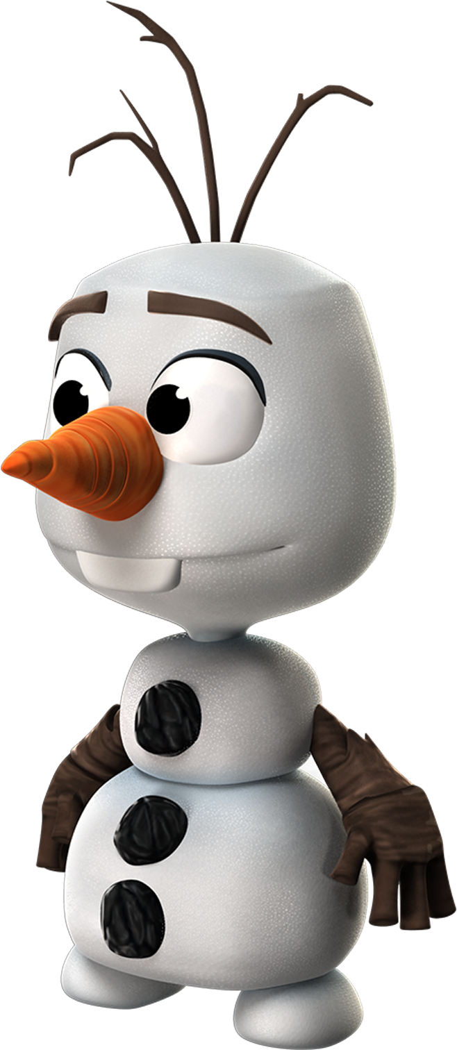 Frozen Olaf Png Free Download - Olaf Cute Frozen Png (734x1515), Png Download