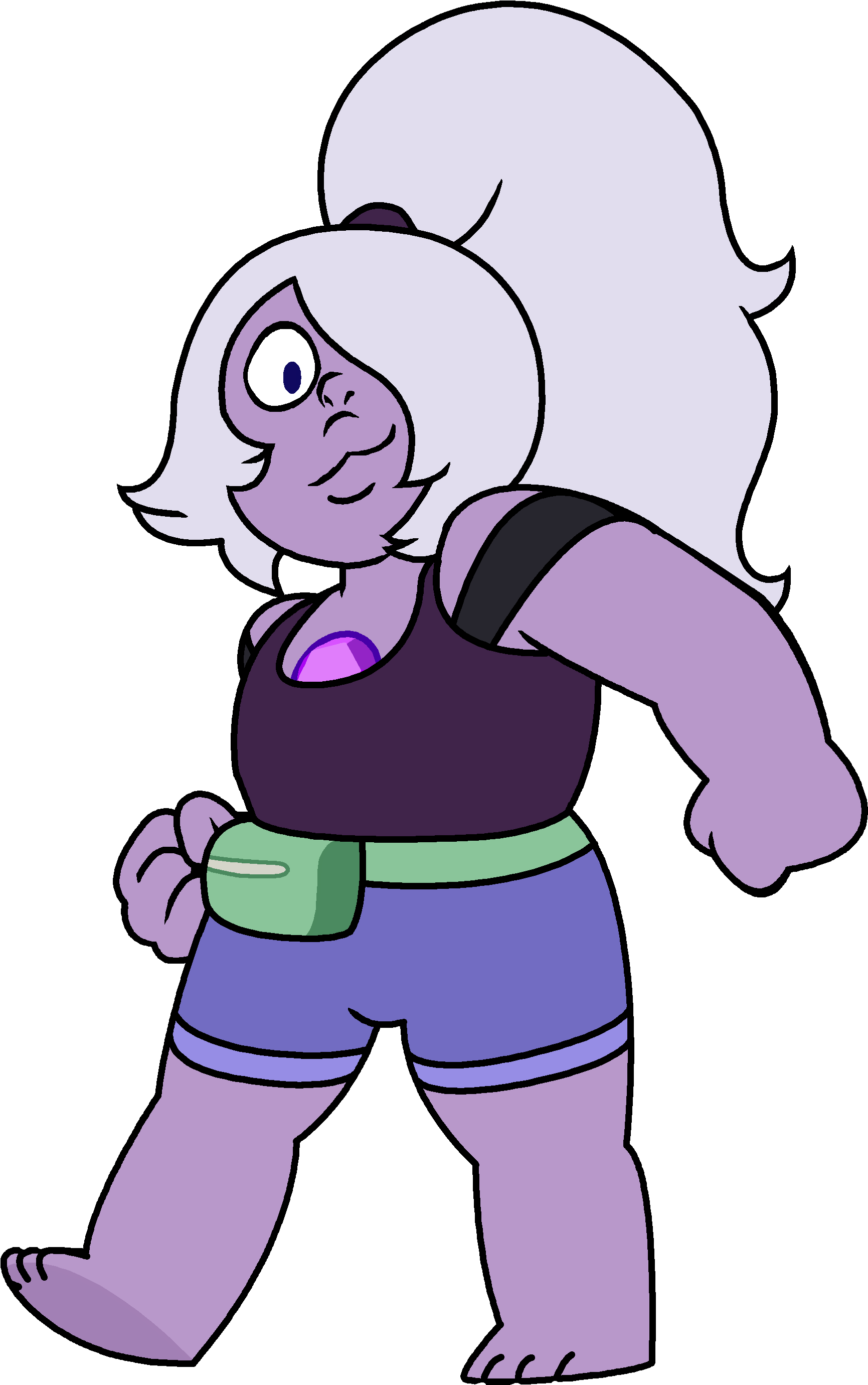 Amethyst Outfits- Beach - Wiki (1839x2831), Png Download
