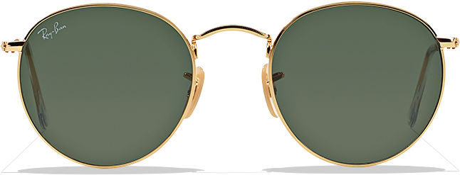 Round - Ray-ban Rb3447 001 (50-21.0 Mm) (1000x495), Png Download