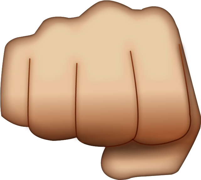 Download Ai File - Fist Bump Emoji Png (640x640), Png Download