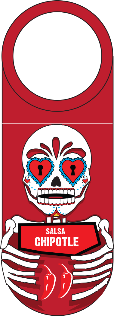 Salsa Tacos Tacos - Taco (400x1100), Png Download
