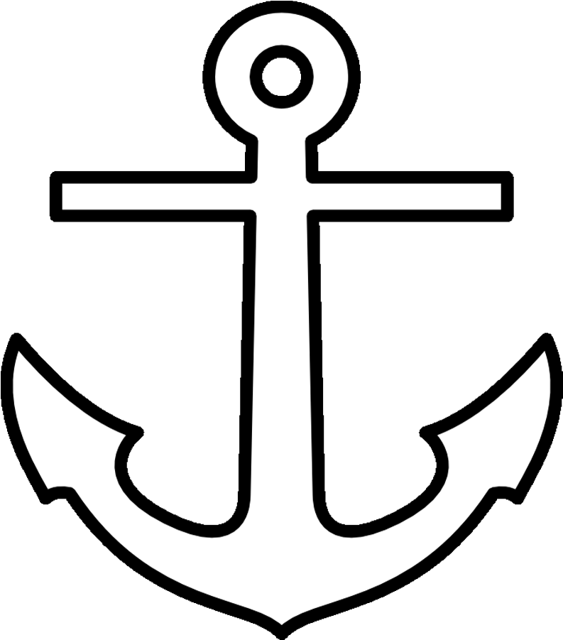 Anchor Template (1200x900), Png Download