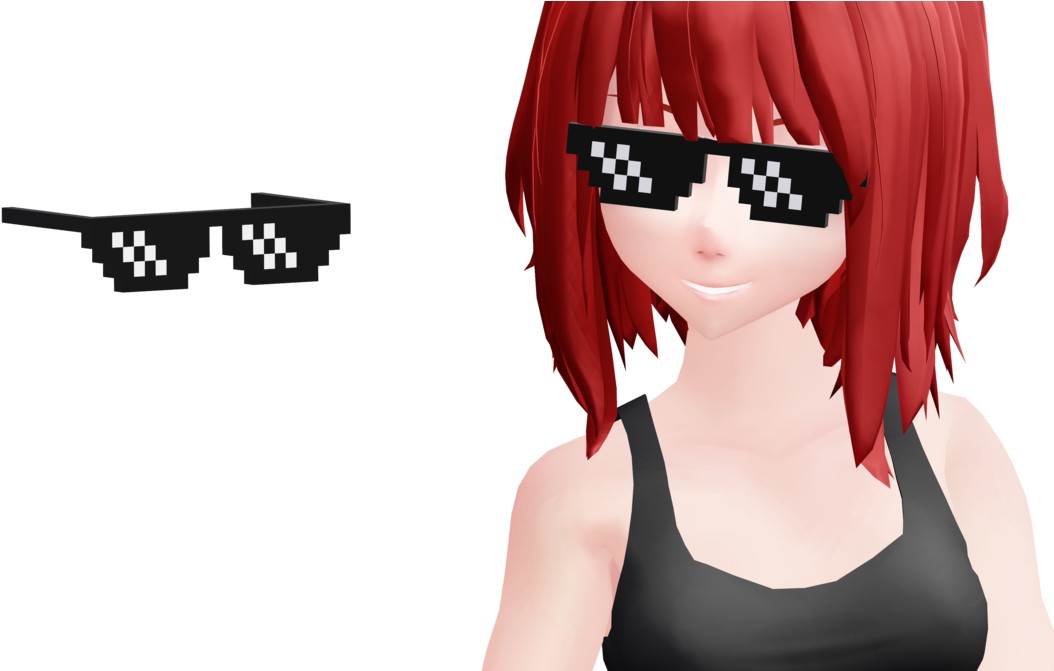 Download Mlg Glasses [download] By Pmxsenpai Mmd Mlg Glasses Full