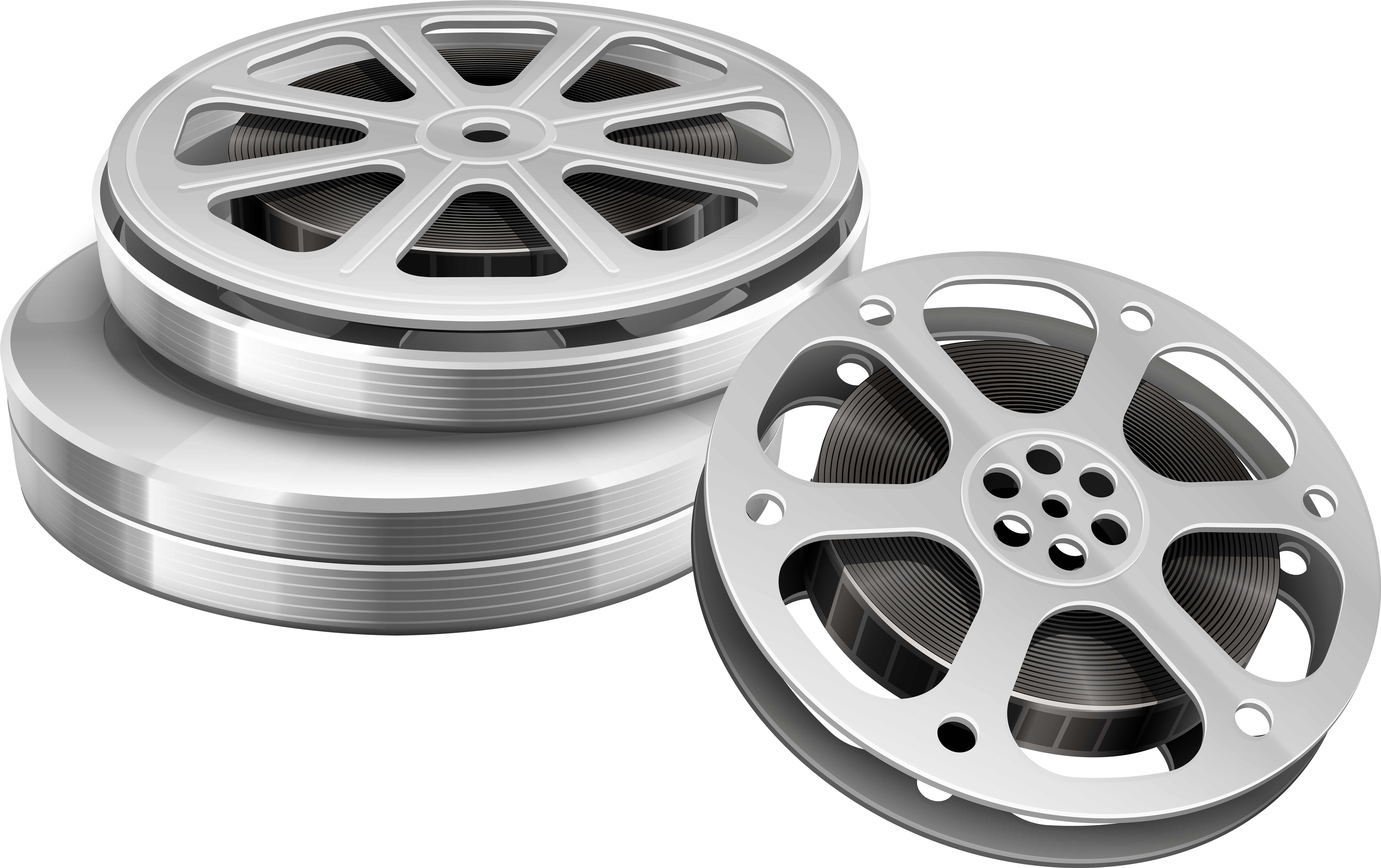 Film Rolls Png Clip Art - Movie Tape Box (8000x4997), Png Download
