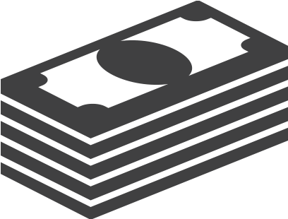 Stack Of Money Png Icon Download - Cost Management Of Travel (575x309), Png Download