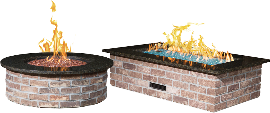 Brickscapes - Fire Pits - Fireplace (960x446), Png Download