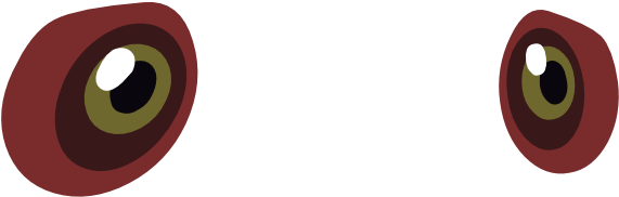 Vanity Eyes Red Eyeballs Png Clip Arts (600x303), Png Download