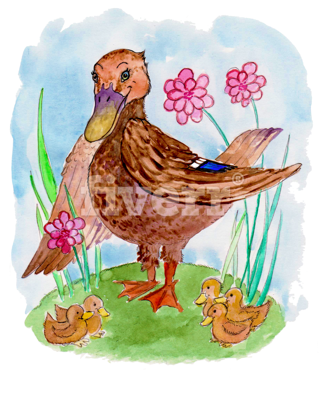Illustration (1200x1504), Png Download