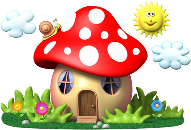 Mushroom Clipart Teacher - Clipart Fairy On Mushroom (640x480), Png Download