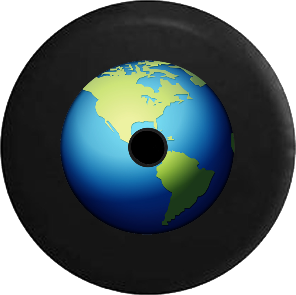 Jeep Wrangler Jl Backup Camera Day Text Emoji Earth - Circle (1024x1020), Png Download
