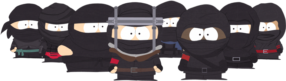 South Park Ninja Clan - South Park (960x540), Png Download