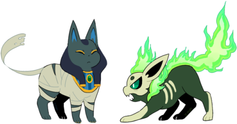 Ghost Eeveelution (500x267), Png Download