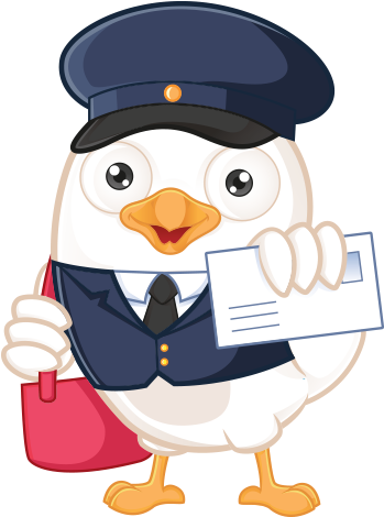 Image Result For Swiss Army Pigeon Section Pigeon Voyageur, - Mailman Clipart (500x480), Png Download