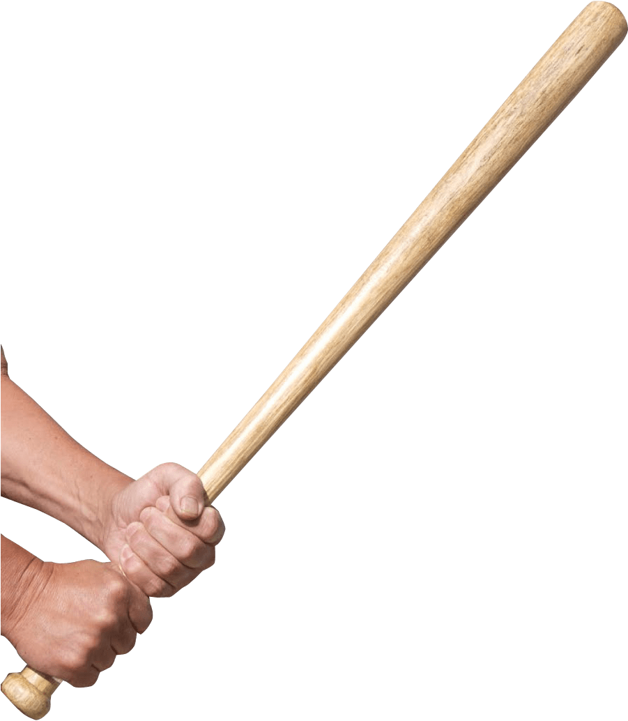 Hands Holding A Baseball Bat - Hands Holding Baseball Bat (1000x1091), Png Download