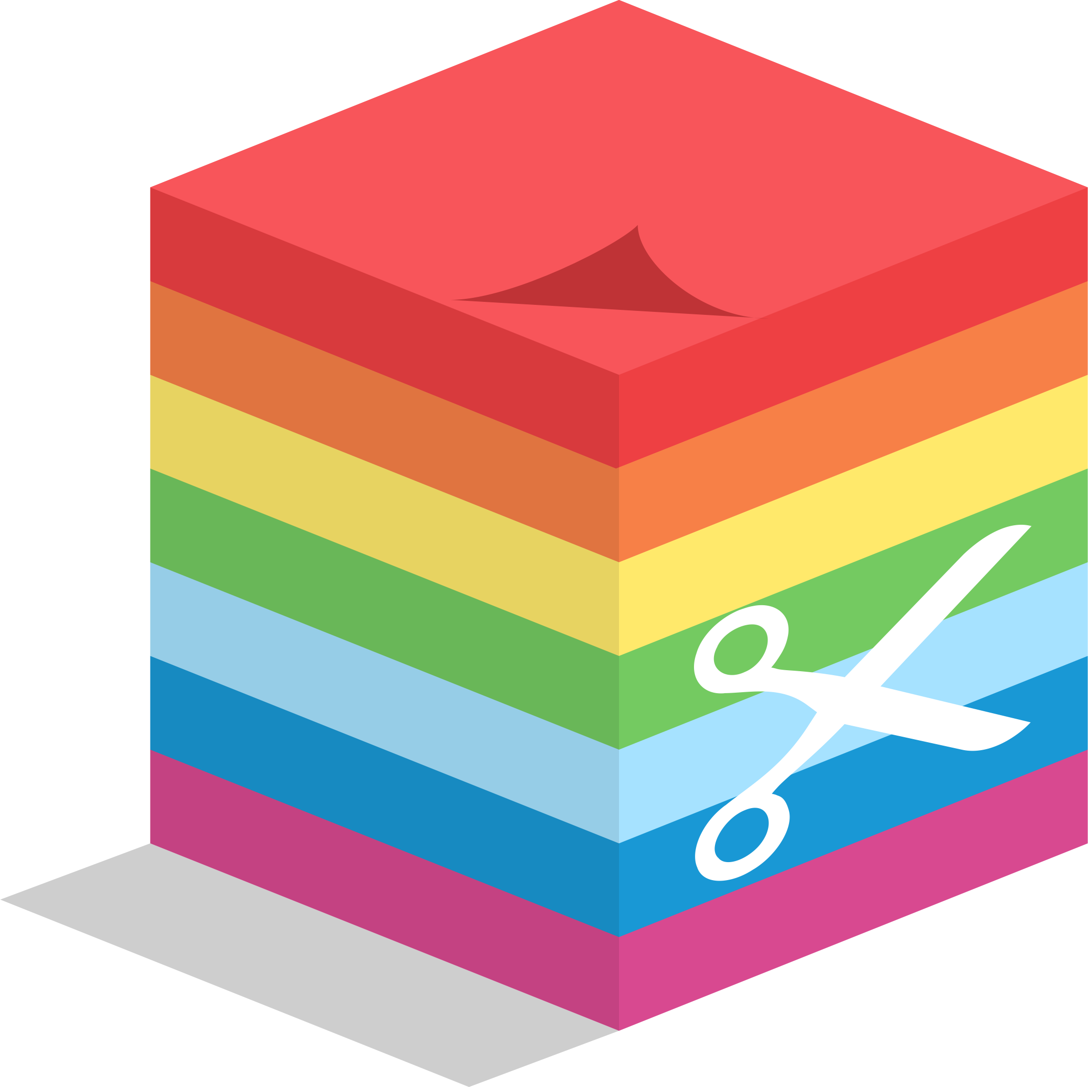 This Free Icons Png Design Of Sticky Cube Notes (2176x2175), Png Download