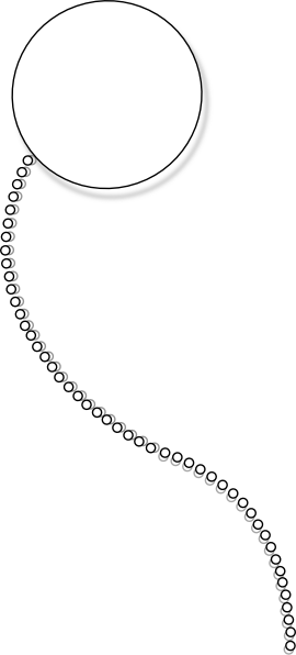 Svg Royalty Free Clip Art At Clker Com Vector Online - Monocle Clipart Png (270x596), Png Download