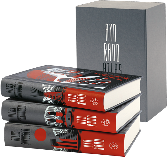 Folio Society Atlas Shrugged (700x700), Png Download