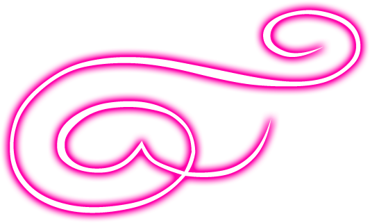 Swirl Png Effects - Pink Neon Swirl Png (533x321), Png Download