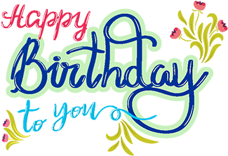 Vector Lettering Happy Birthday, Greeting, Letter, - Birthday (360x360), Png Download