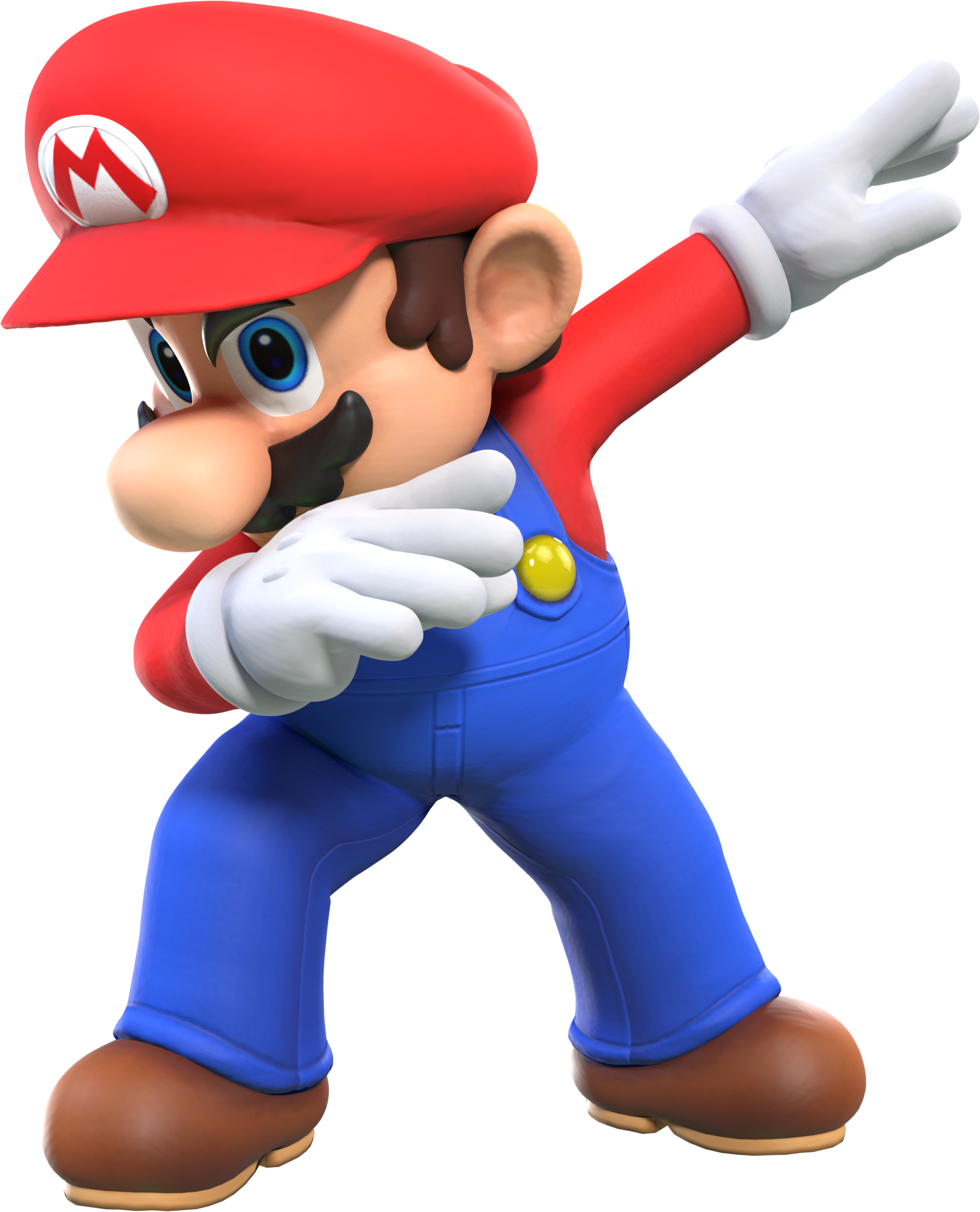 View Samegoogleiqdbsaucenao Dabbing Mario , - Mario Dabbing Transparent (804x994), Png Download