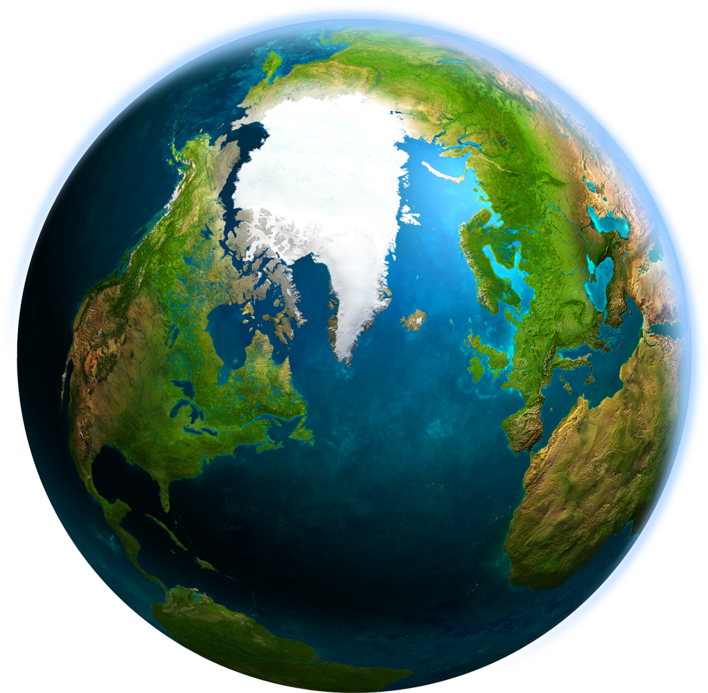 Earth 3d Png (1024x1024), Png Download