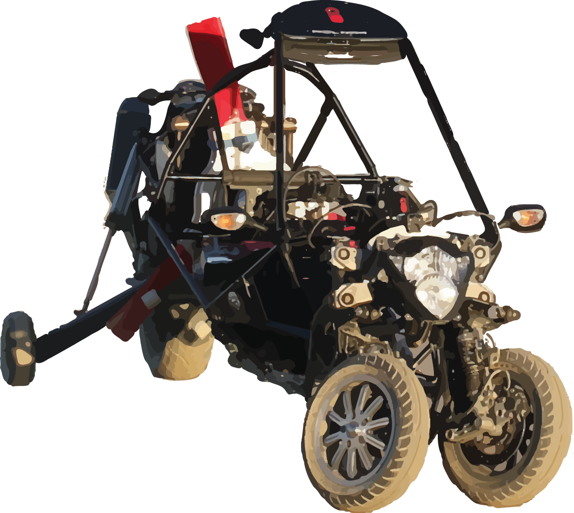 Rocket League Auto - Gyro (1184x1057), Png Download