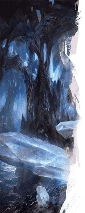 Plane Of Earth Banner - Painting (300x744), Png Download