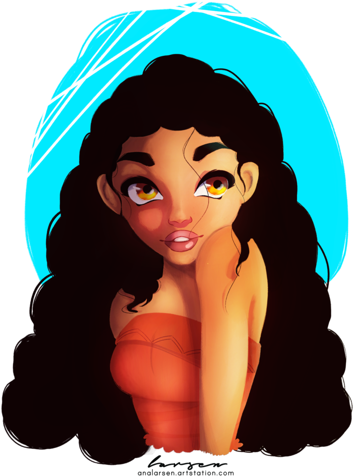 Moana By Anitastyle - Moana (778x1026), Png Download