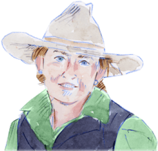 Rural Australia - Watercolor Paint (460x307), Png Download