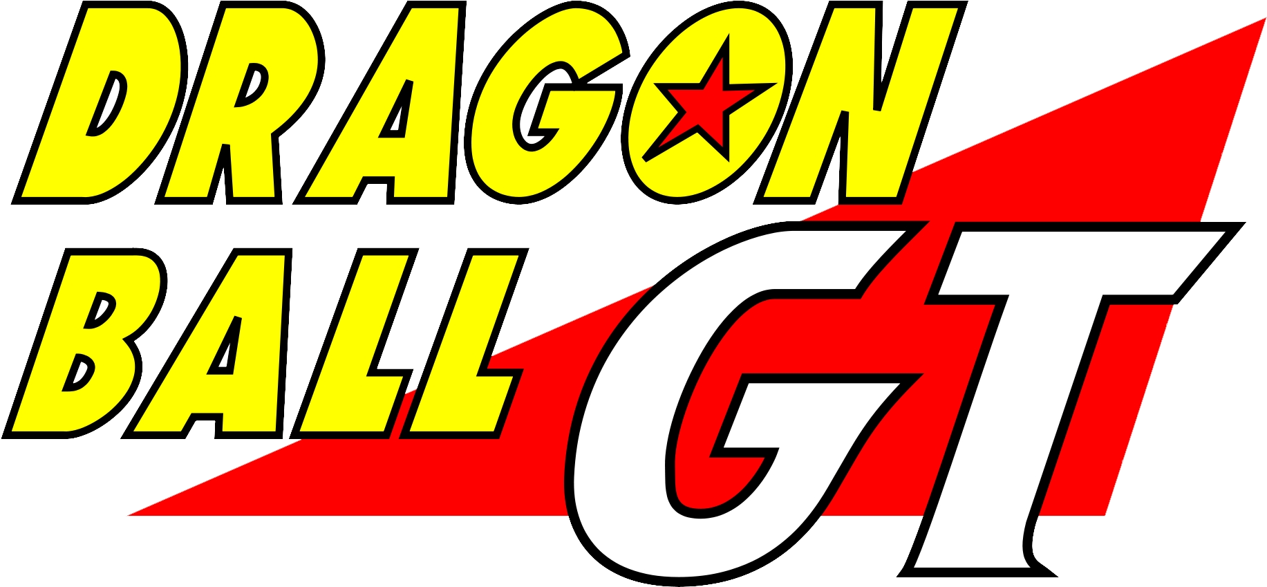 Dragon Ball Gt Logo - Dragon Ball Gt (2048x1078), Png Download