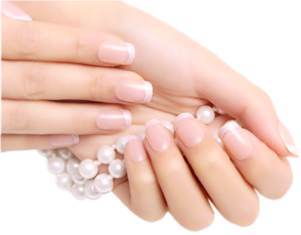 Nail Care Png Image With Transparent Background - Hand Ring Design Gold For Girl (712x546), Png Download