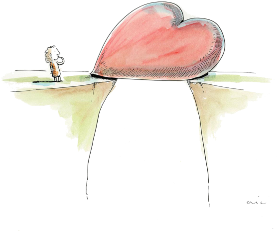 Heart Bridge - 2015 (600x471), Png Download