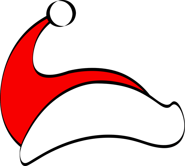 Santa Claus Christmas Santa Cap Santa Hat - Mũ Ông Già Noel Png (377x340), Png Download