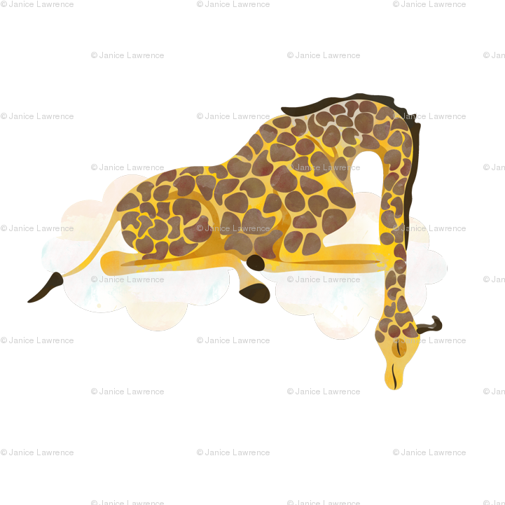 Panda Fabric - Grey Sleeping Animals Fabric - Grey (750x750), Png Download