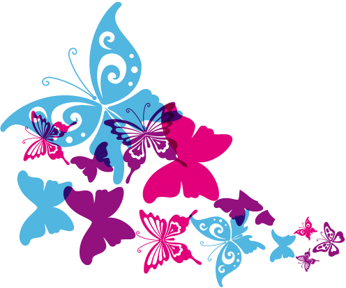 Butterfly (496x414), Png Download