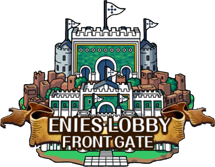 Enies Lobby Front Gate - Dance (733x568), Png Download