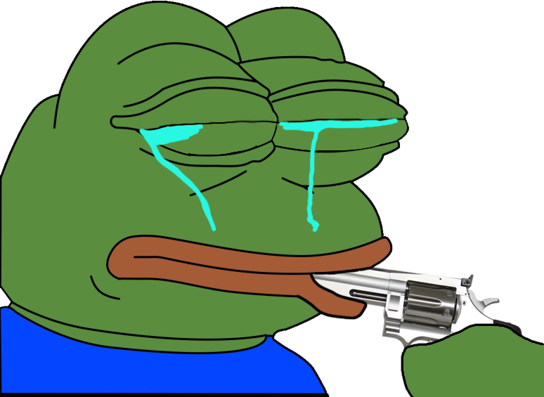 202kib, 774x565, Pepe Sad Png 8 - Calculator Meme 2017 (774x565), Png Download