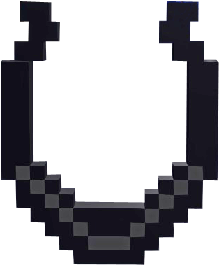 Horseshoe - Pixel Art T Rex (329x393), Png Download