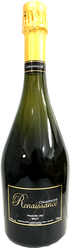 Champagne Renaissance Premier Cru Brut - Renaissance Champagne (400x800), Png Download