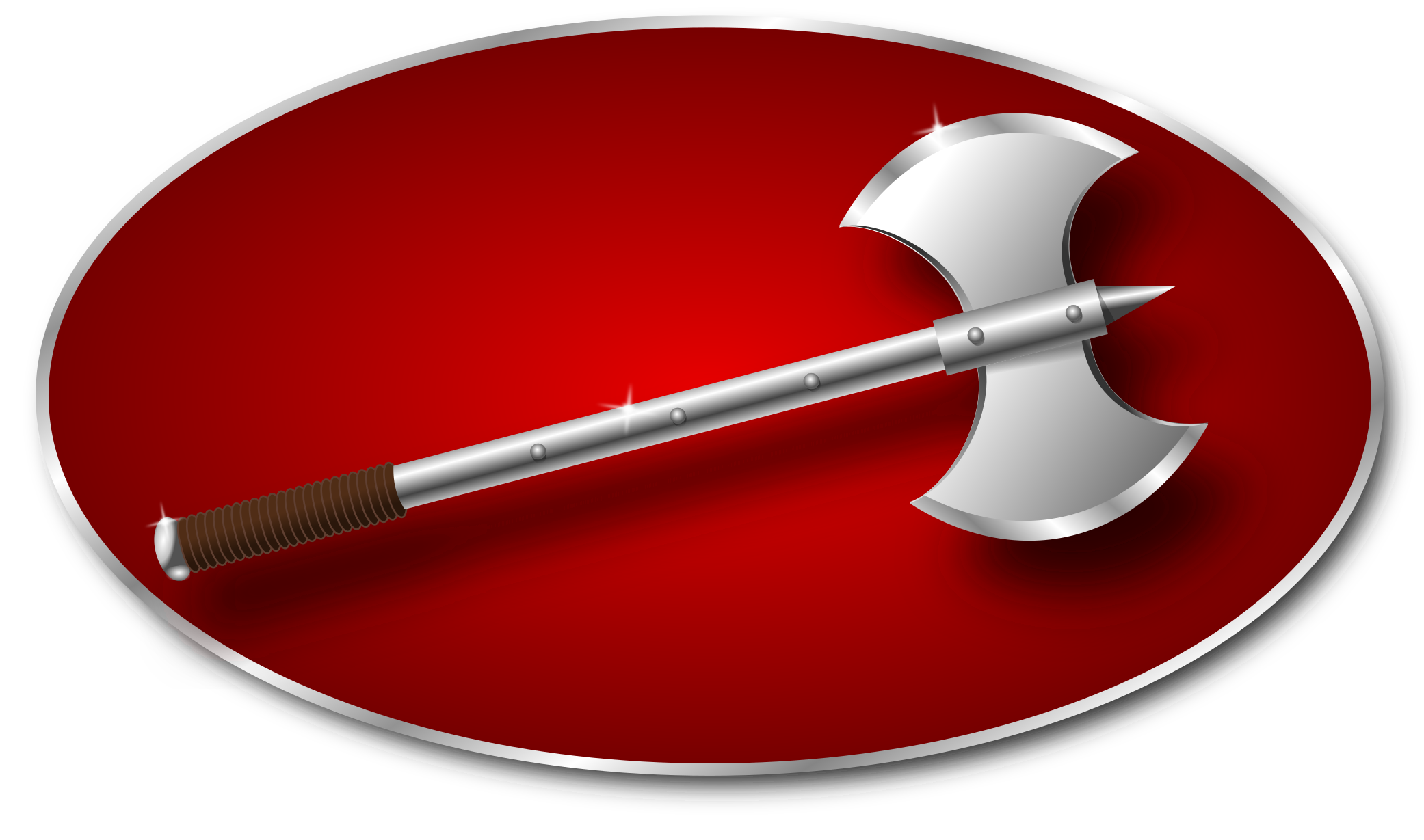 This Free Icons Png Design Of Axe Of War (2400x1697), Png Download