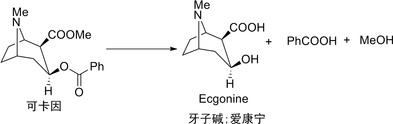 Hydrolysis Of Cocaine - Кокаин С Перманганатом Калия Реакция (1386x446), Png Download