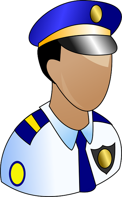 Police Station Cartoon Png - Police Man (372x598), Png Download