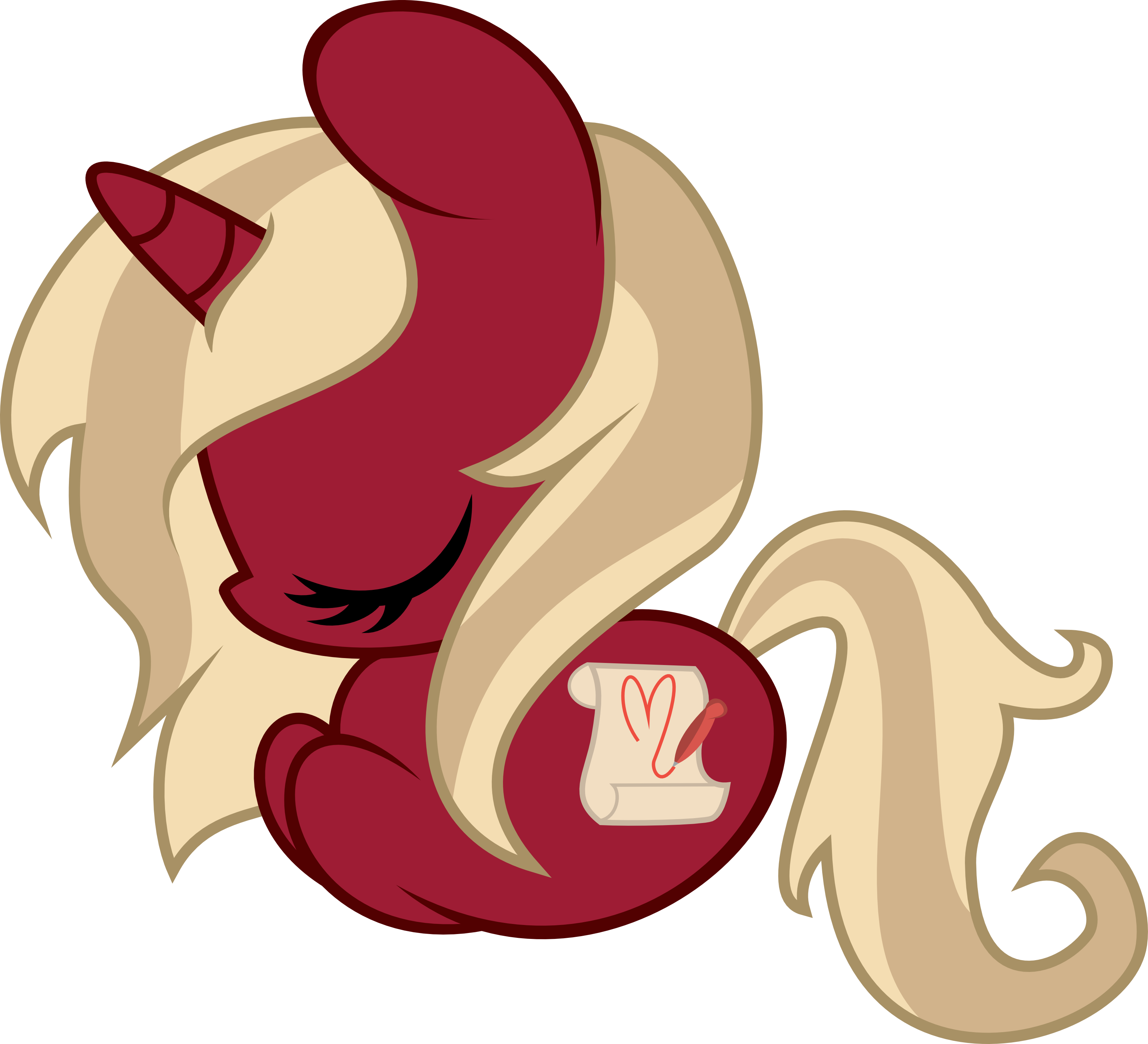 Clip Art Freeuse Download Apocalypse Drawing Parchment - Heart Chibi (3298x3000), Png Download
