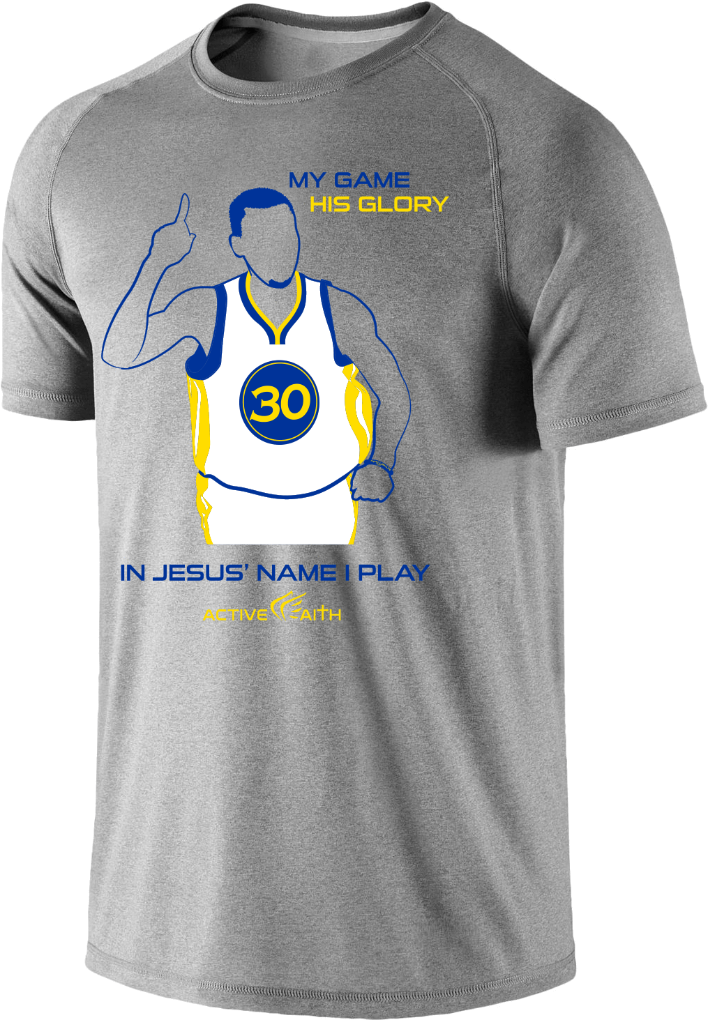 Youth Steph Curry Glory Performance Shirt - Shirt (1500x1500), Png Download