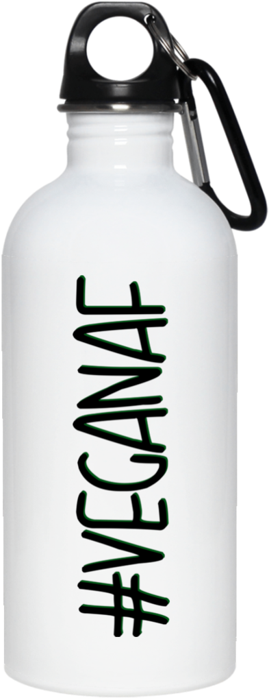 #veganaf Stainless Steel Water Bottle - Forever Living 40 Years (1024x1024), Png Download