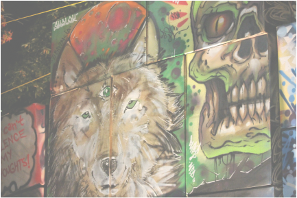 Graffiti - Painting (433x289), Png Download